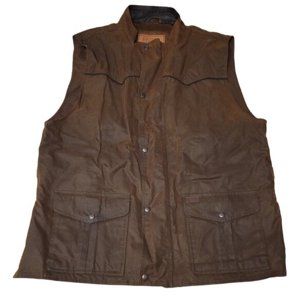 Outback Trading Company Other - Outback Trading Company Genuine
Australian Oilskin Cotton Fabric Vest Men's
XXL